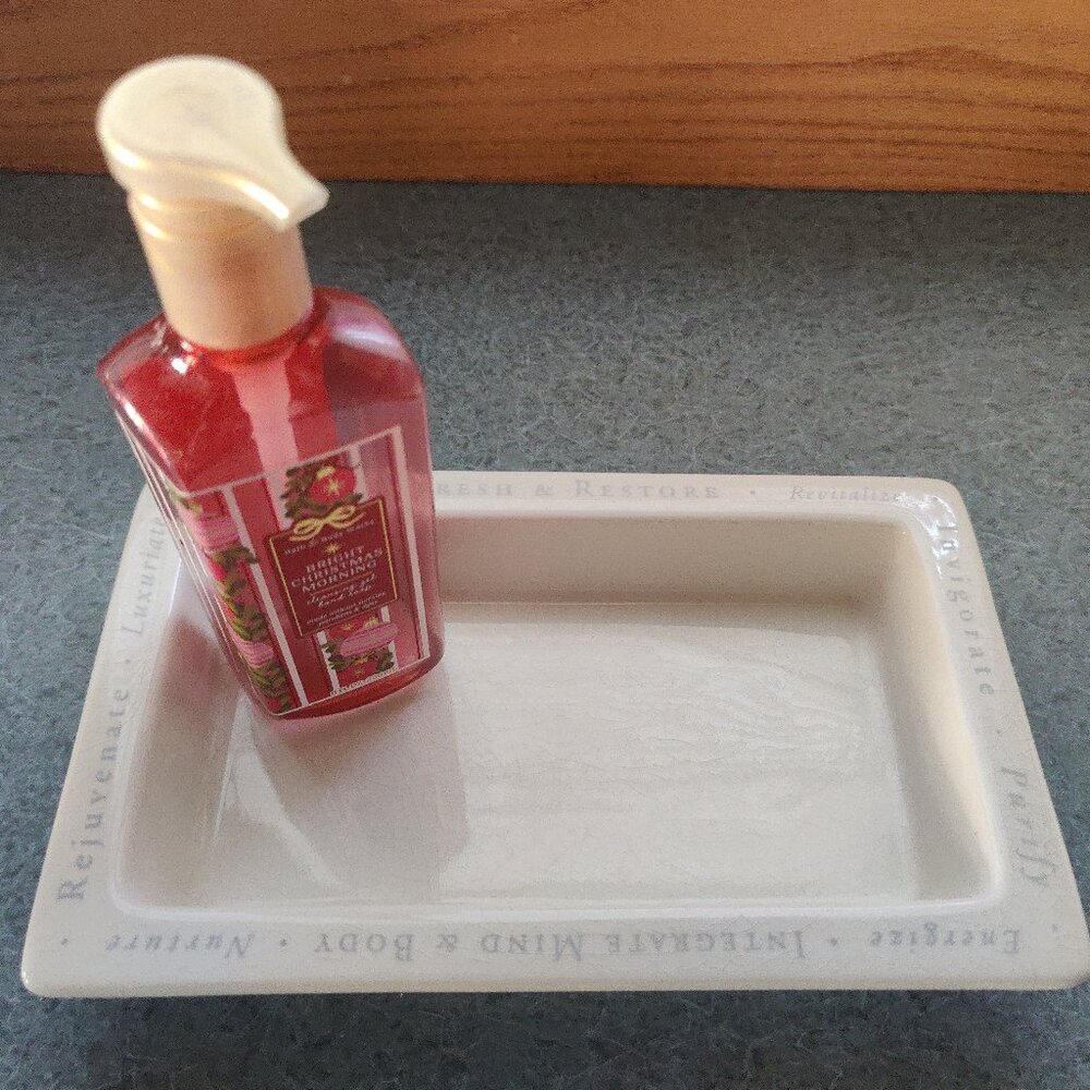 Bath and Body Works Ceramic Sink Organizer